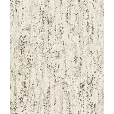 Manhattan Comfort Leeds Colm Beige Birch 33 ft L X 209 in W Wallpaper BR4096-554052